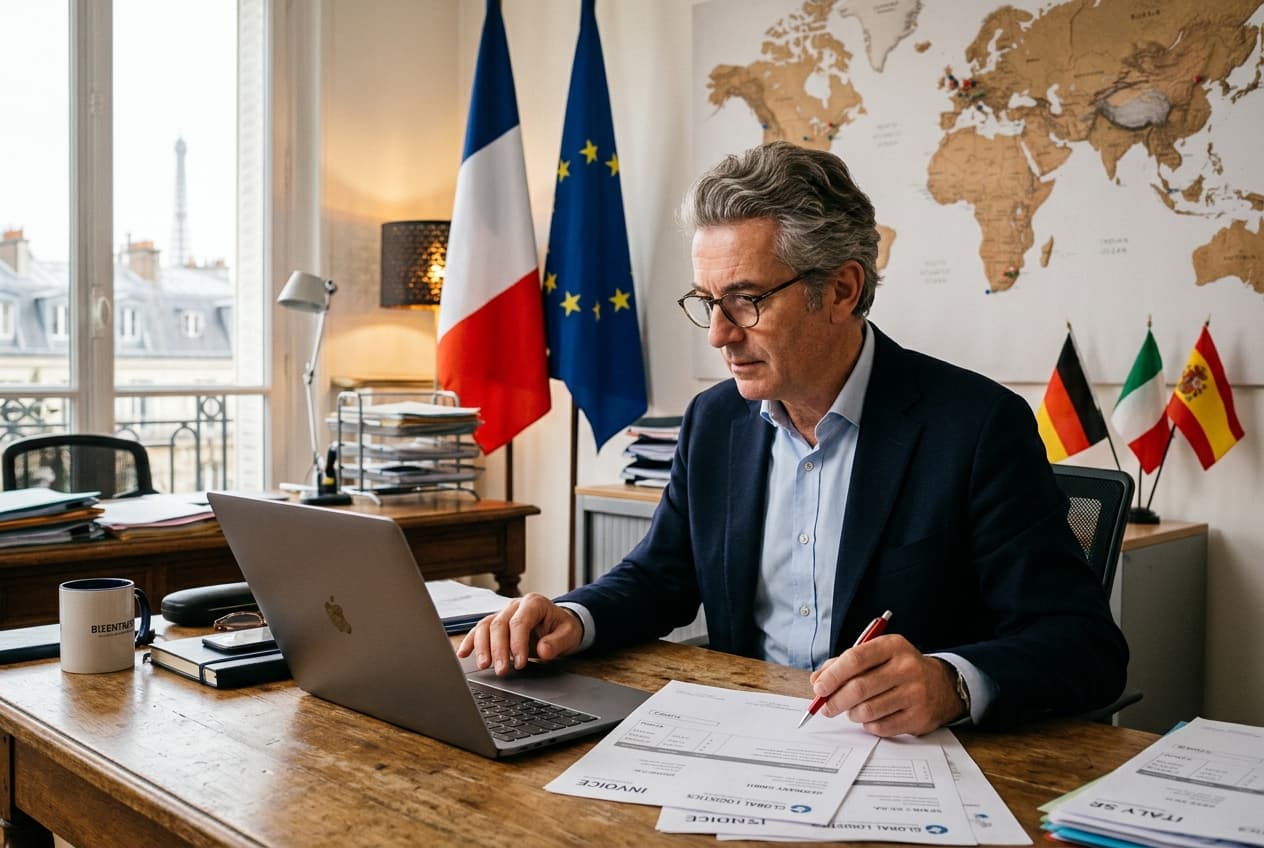 Facture impayée par un client à l'étranger : procédures internationales